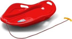 Otroški sani drsnik školjka Baby Mix Premium Komfort 80 cm rdeč