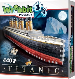 3D sestavljanka Titanic od Wrebbit, 440 kosov