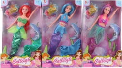 Morska deklica, gibljiva punčka 29 cm