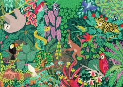 Ravensburger puzzle Čarobni deževni pragozd 1000 koščkov