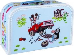 Kovček z motivom Krtek in avto