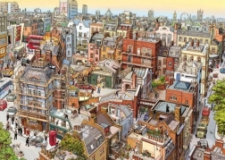 Puzzle Sherlock 2000 kosov od HEYE