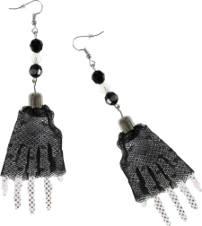 Uhani čarovniške roke za noč čarovnic