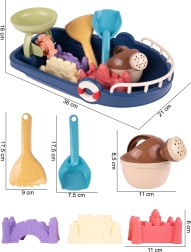 Mornarski set z dodatki za plažo
