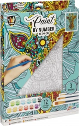 Slikanje po številkah – žirafa na platnu 30 × 40 cm