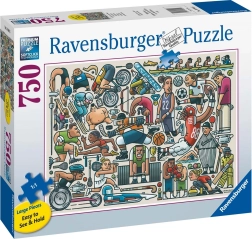 Ravensburger sestavljanka Atletska forma 750 kosov