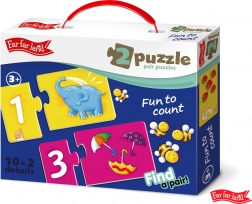Puzzle Dežela Daleč Daleč parčkanje
