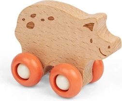 Lesena igrača na kolescih – Domača žival