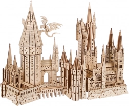 Ugears lesene 3D sestavljanke grad Bradavičarka HARRY POTTER