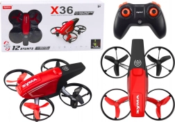 SYMA X36 Daljinsko voden RC dron rdeč