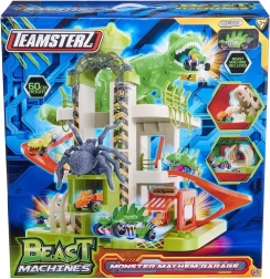Teamsterz garaža Monster Mayhem z dinozavrovskimi pastmi