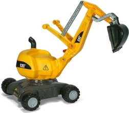 Rolly Toys RollyDigger CAT vrtljivi otroški bagerski stolček rumen