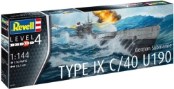 Plastični model nemške podmornice T.IX C/40 1/144