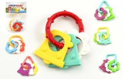 Barvito plastično grizalo za dojenčke