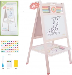 Lesena dvostranska tabla z abakom in dodatki