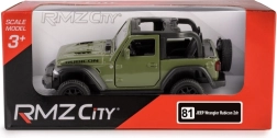 Kovinski model avtomobila Jeep Wrangler Rubicon 2021 1:35 z vzmetnim pogonom