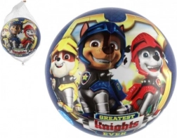 Žoga Paw Patrol 23 cm modra v mrežici