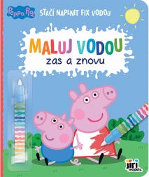 Water Coloring Book Paint with Water Again and Again Peppa Pig