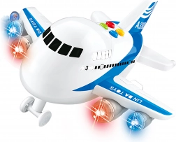 Letalo na vztrajnik s svetlobnimi in zvočnimi učinki 22 cm