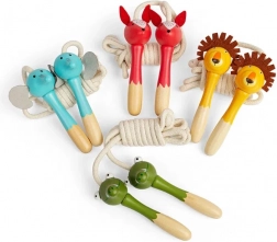 Kolebnica z živalskimi ročaji za otroke