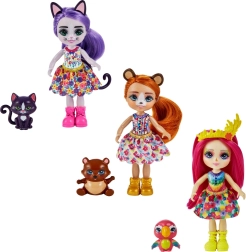 Punčka ENCHANTIMALS mala sestrica z živalco