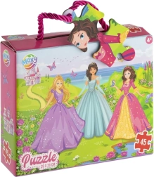 moxy puzzle princese 45 koščkov
