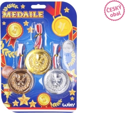 Set medalj 6 cm, 3 kosi