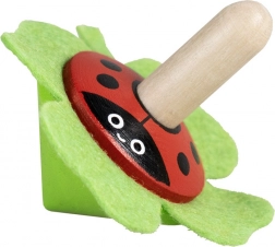 Detoa leseni vrtavka s filcem pikapolonica