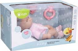 dojenček s pripomočki 25 cm