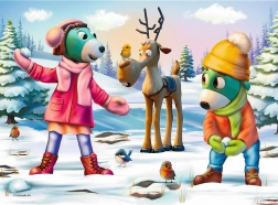 Sestavljanka TREFLIKCI Božični čas 30 kosov