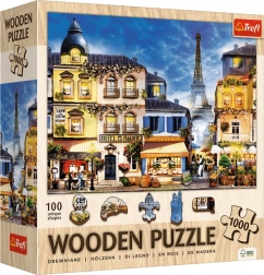 Lesene puzzle TREFL Francoska ulica 1000 koščkov