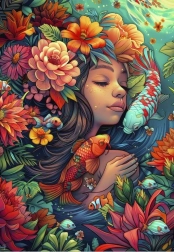 Sestavljanka Grafika rajski zaliv 1000 kosov