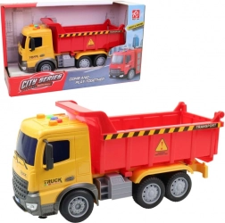 Tovornjak na vztrajnik s svetlobo in zvokom