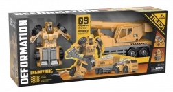 Pretvorljiv tovornjak žerjav - robot