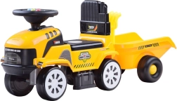 Poganjalec traktor s prikolico in melodijami za otroke – Traktor