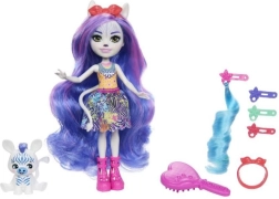 Enchantimals Deluxe Punčka Zemirah Zebrová