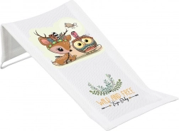 Tkaninsko ležalnik za kadico Wild & Free jelenček bela