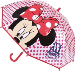 Cerdá otroški ročni dežnik Disney Minnie rdeče barve
