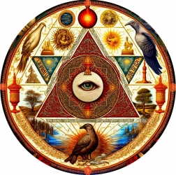 Lesene sestavljanke Oko vesolja XL – 505 koščkov od Wooden City