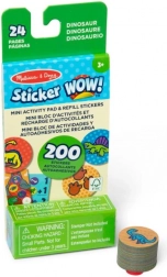 Polnila nalepk DINOSAURI za MELISSA & DOUG Sticker WOW!
