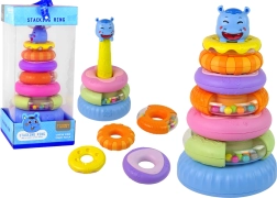 Izobraževalna piramida Barvni obročki