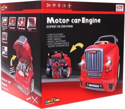 Interaktivni delavniški komplet za malega mehanika – Rdeča