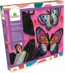 Artissimo barviti metulji – ustvarjalni komplet s barvicami in kamenčki