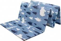 Večnamenska zložljiva penasta igralna podloga PlayTo Gozd Vintage