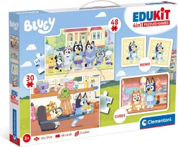 Edukit 4v1 Bluey – izobraževalni komplet za otroke