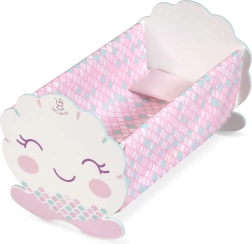 Lesena zibelka za punčke z dodatki OCEAN FANTASY