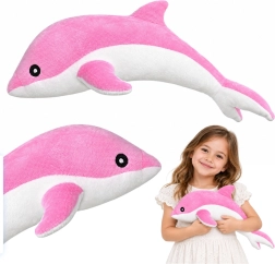 Plišasti maskota rožnati delfin 70 cm