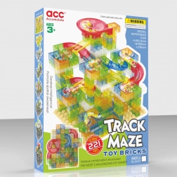 Mega kroglična steza 221 delov