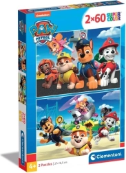 puzzle 2 × 60 kosov paw patrol super color