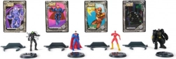 Komplet figur DC METAL FORCE: Brainiac proti Batmanu, Supermanu in Flashu (5 cm)